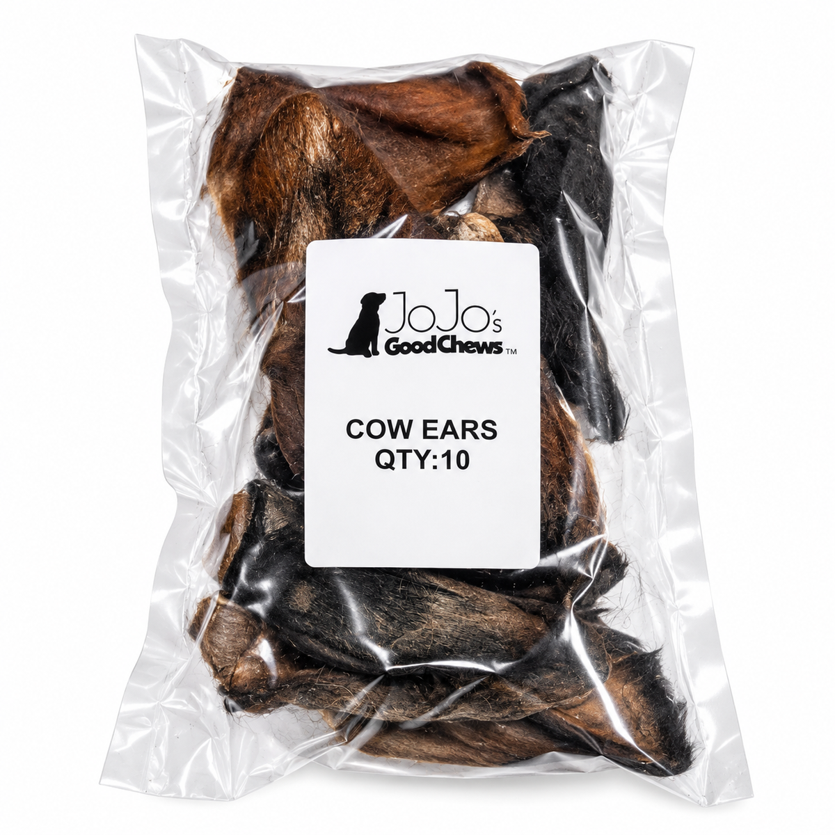 Natural Beef Ears with Hair