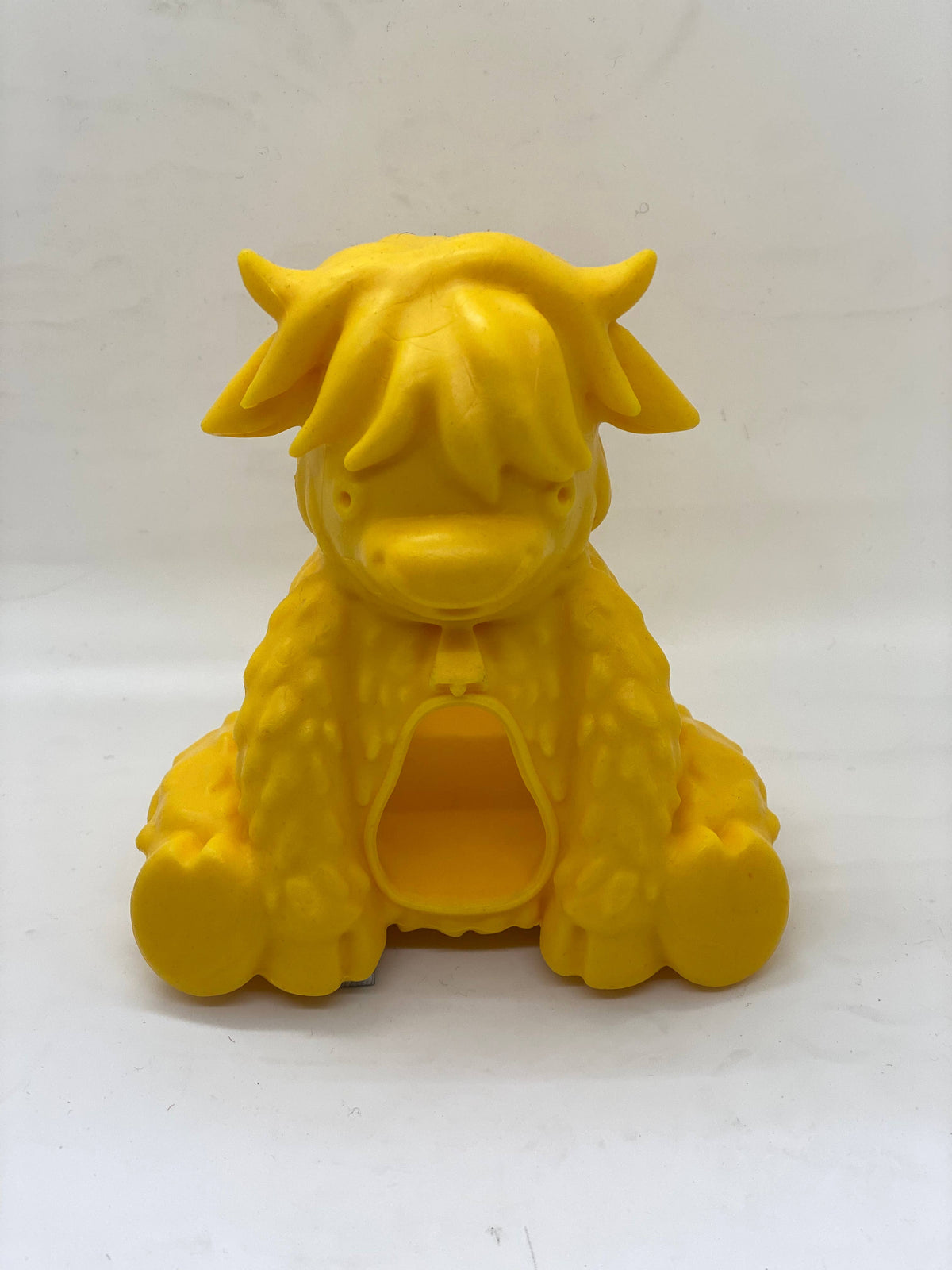 Yeti Dog Chew Puff & Play Treat Dispenser Yellow