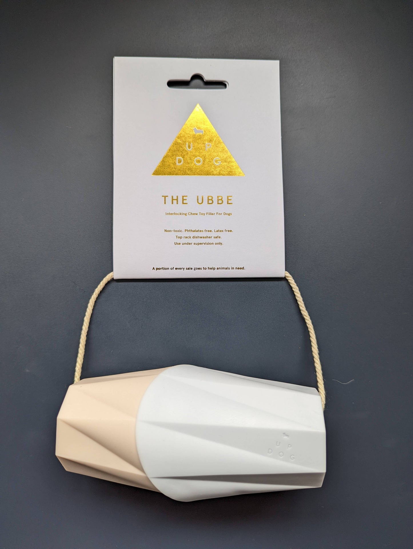 Modern Treat Filler/Stuffer Toy for Dogs - The Ubbe (6 unit)