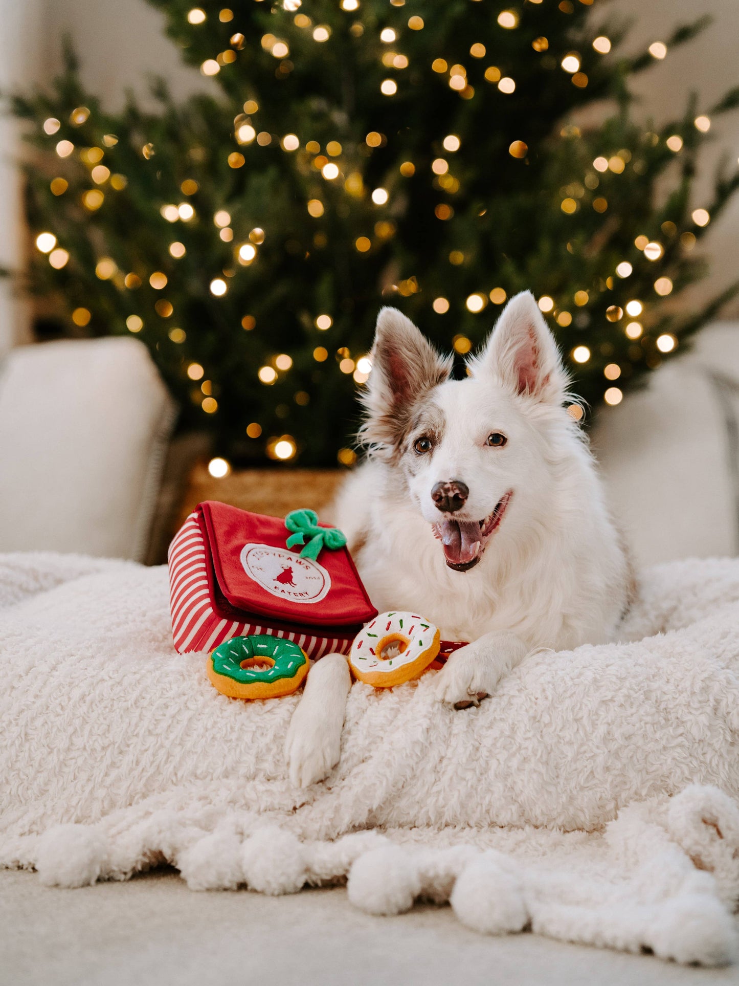 ZippyPaws Holiday Burrow Donutz Box